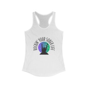 Women's "RYSL OG" Racerback Tank (Purple/Green)