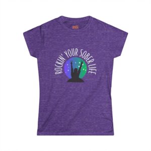 "RYSL OG" Women's Softstyle Tee (Purple/Green)
