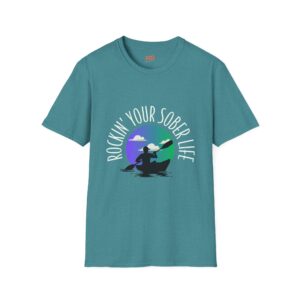“Kayak Vibes” Everyday Tee (Purple/Green)