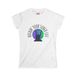 "RYSL OG" Women's Softstyle Tee (Purple/Green)